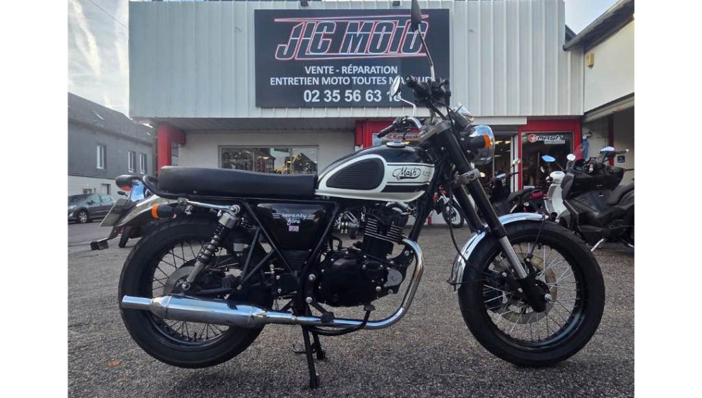JLC-MOTO-MASH-125-SEVENTY-OCCASION-YVETOT-LEVIER-RETROVISEUR